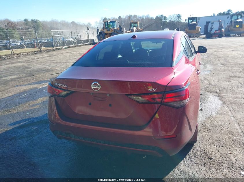 2020 Nissan Sentra Sv Xtronic Cvt VIN: 3N1AB8CV3LY263794 Lot: 43904123