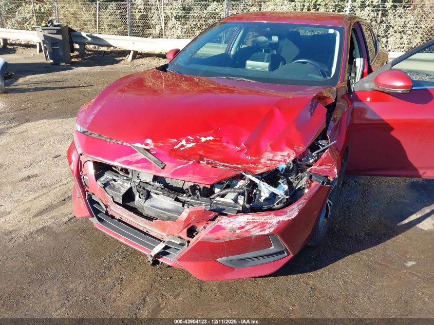 2020 Nissan Sentra Sv Xtronic Cvt VIN: 3N1AB8CV3LY263794 Lot: 43904123