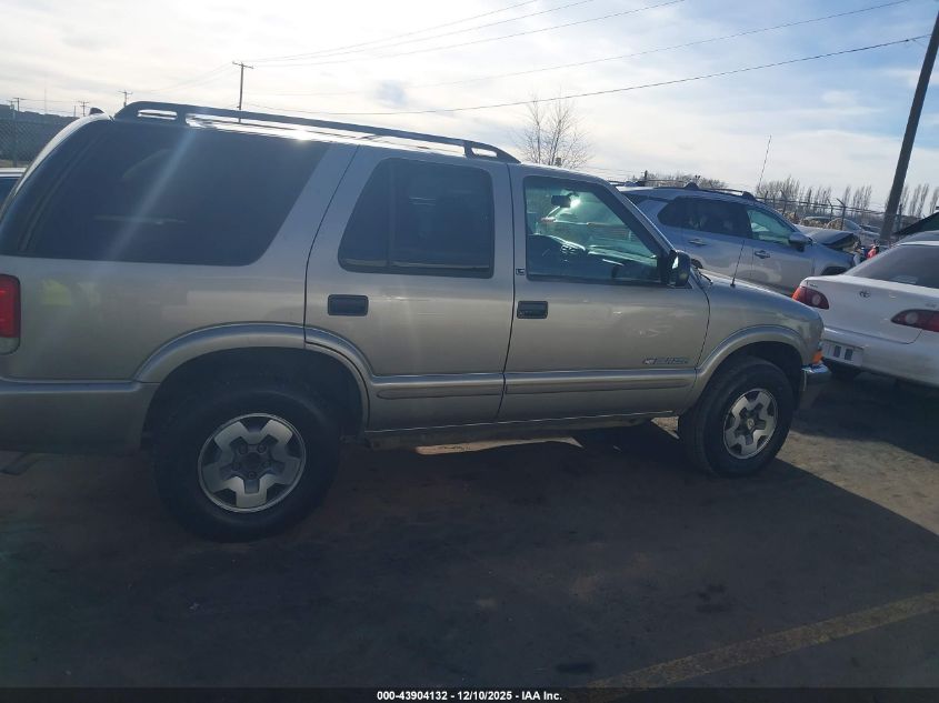 2003 Chevrolet Blazer Ls VIN: 1GNDT13X23K131552 Lot: 43904132