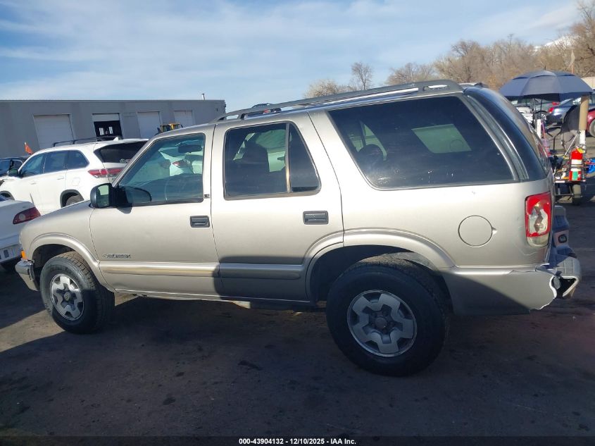 2003 Chevrolet Blazer Ls VIN: 1GNDT13X23K131552 Lot: 43904132