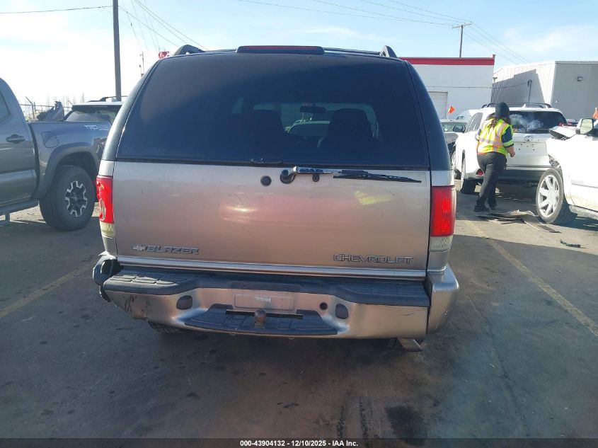 2003 Chevrolet Blazer Ls VIN: 1GNDT13X23K131552 Lot: 43904132