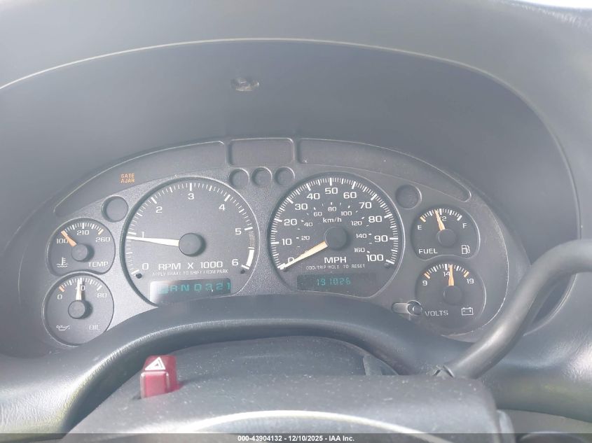 2003 Chevrolet Blazer Ls VIN: 1GNDT13X23K131552 Lot: 43904132