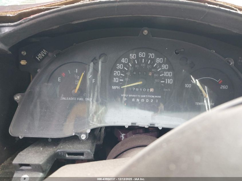 1997 Chevrolet Lumina Police VIN: 2G1WL52M9V9162875 Lot: 40675406