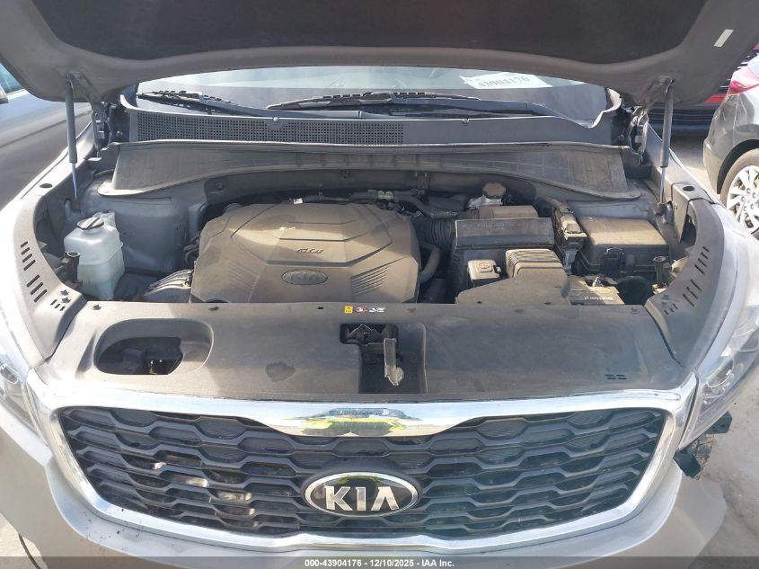 2019 Kia Sorento 3.3L Lx VIN: 5XYPG4A59KG450495 Lot: 43904176