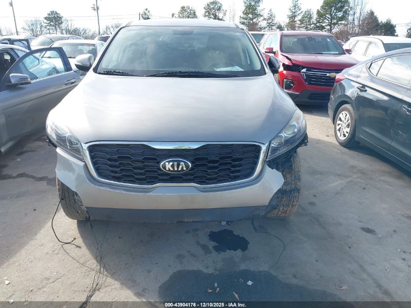 2019 Kia Sorento 3.3L Lx VIN: 5XYPG4A59KG450495 Lot: 43904176