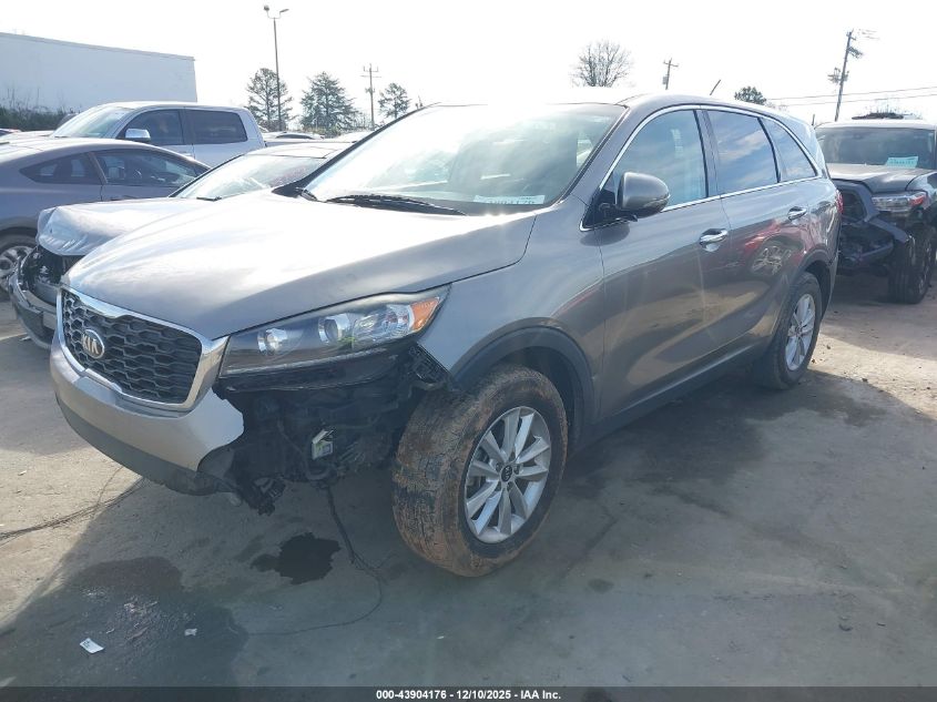2019 Kia Sorento 3.3L Lx VIN: 5XYPG4A59KG450495 Lot: 43904176