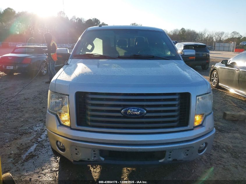 2012 Ford F-150 Fx2 VIN: 1FTFW1CT8CFA36153 Lot: 43904178