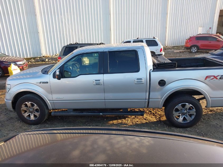 2012 Ford F-150 Fx2 VIN: 1FTFW1CT8CFA36153 Lot: 43904178