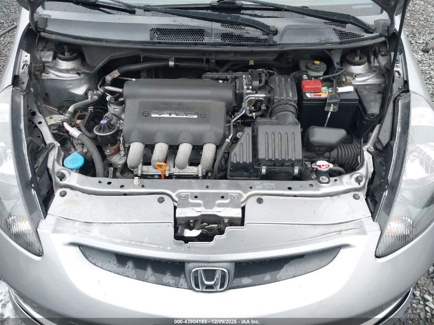 2007 Honda Fit Sport VIN: JHMGD38677S032034 Lot: 43904183