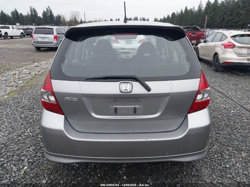 2007 Honda Fit Sport VIN: JHMGD38677S032034 Lot: 43904183