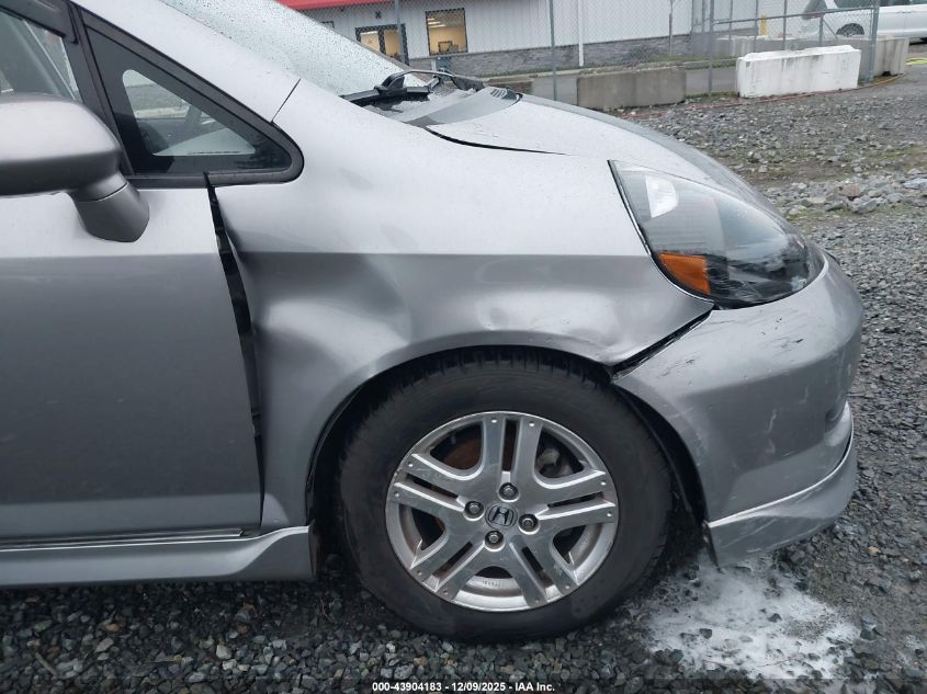 2007 Honda Fit Sport VIN: JHMGD38677S032034 Lot: 43904183