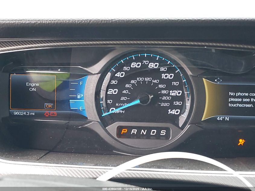2015 Ford Taurus Sho VIN: 1FAHP2KT3FG105669 Lot: 43904189