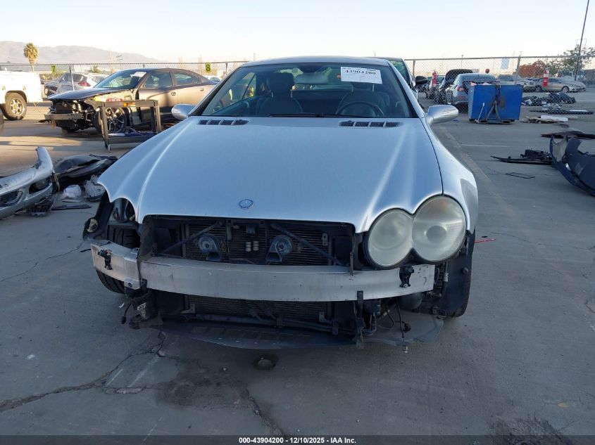 2005 Mercedes-Benz Sl 500 VIN: WDBSK75F45F087350 Lot: 43904200