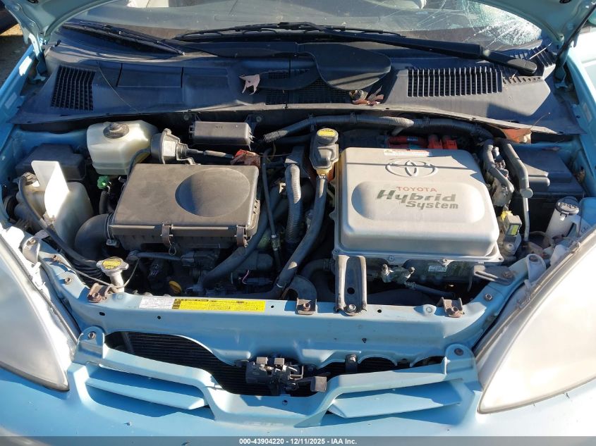 2001 Toyota Prius Base (Ecvt) VIN: JT2BK12U610037556 Lot: 43904220