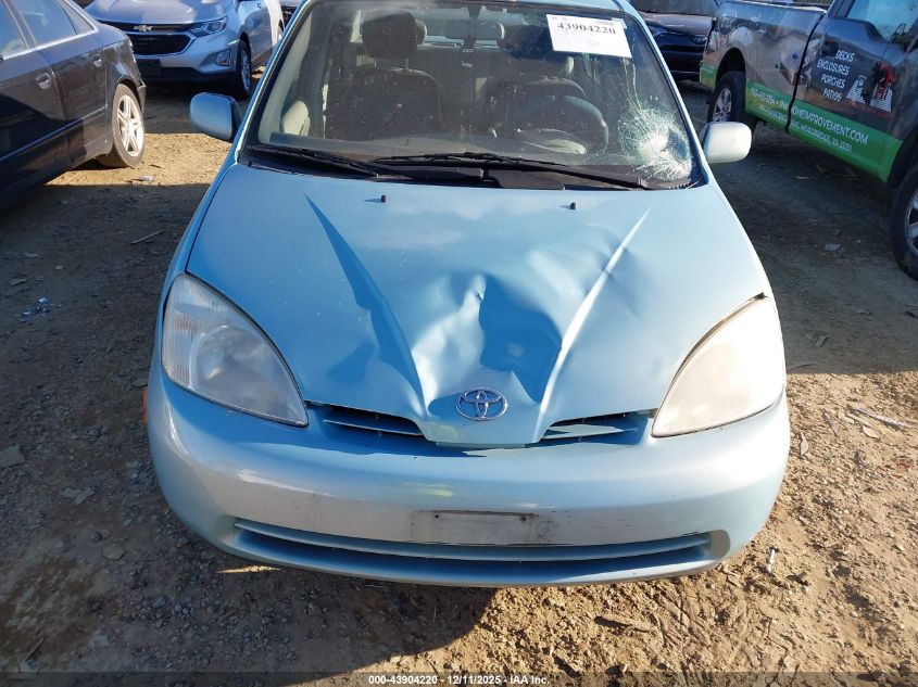 2001 Toyota Prius Base (Ecvt) VIN: JT2BK12U610037556 Lot: 43904220