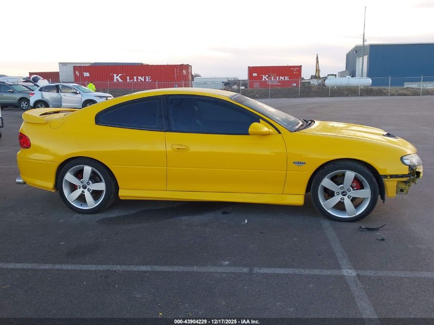 2004 Pontiac Gto VIN: 6G2VX12G04L193182 Lot: 43904229