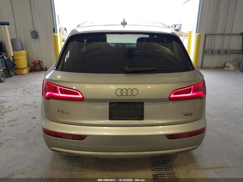 2018 Audi Q5 2.0T Premium/2.0T Tech Premium VIN: WA1ANAFY9J2049979 Lot: 43904231