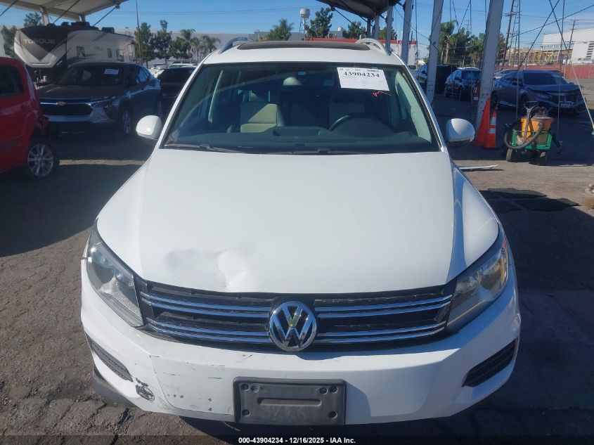 2017 Volkswagen Tiguan 2.0T Wolfsburg Edition VIN: WVGRV7AX5HW507512 Lot: 43904234
