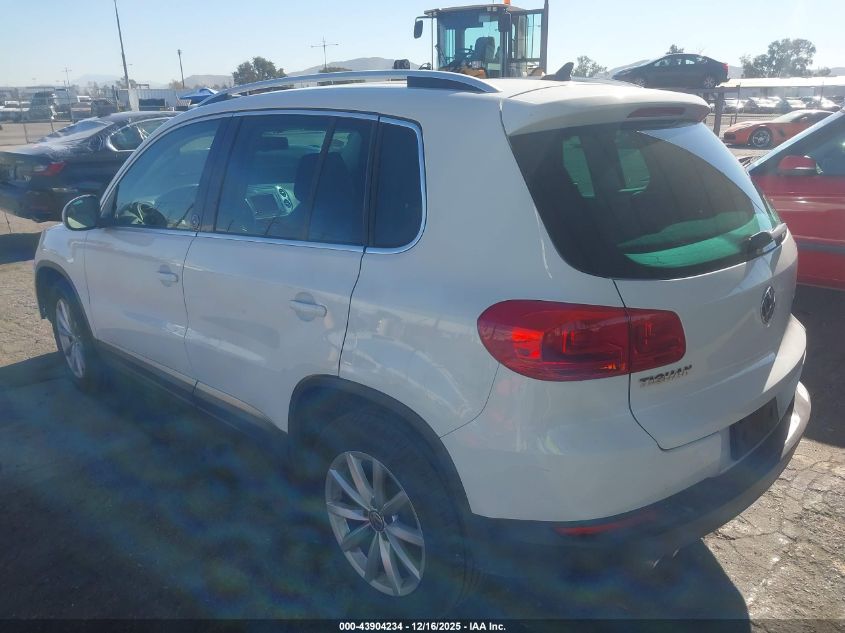 2017 Volkswagen Tiguan 2.0T Wolfsburg Edition VIN: WVGRV7AX5HW507512 Lot: 43904234