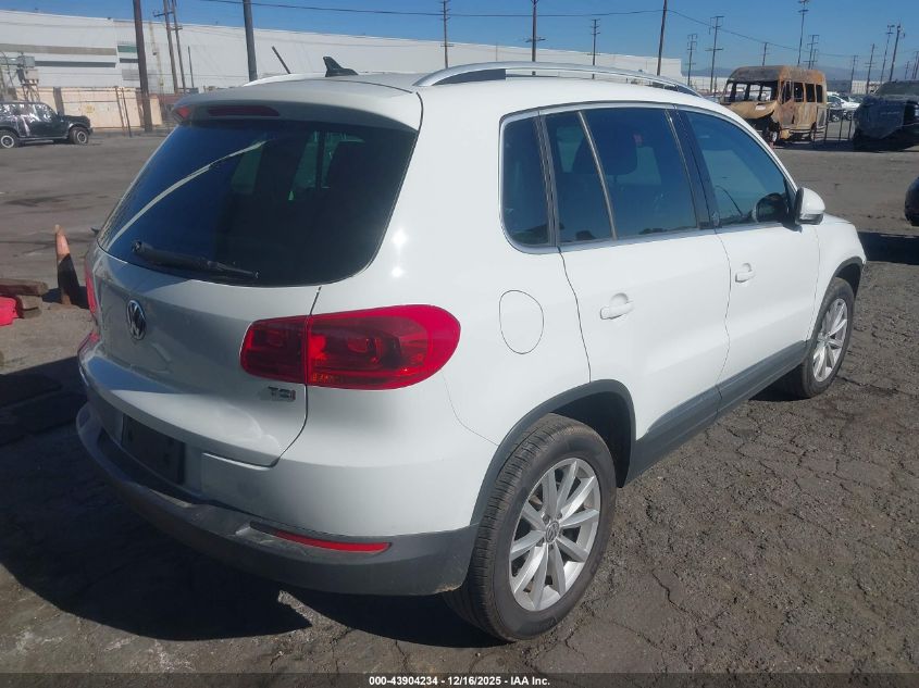 2017 Volkswagen Tiguan 2.0T Wolfsburg Edition VIN: WVGRV7AX5HW507512 Lot: 43904234