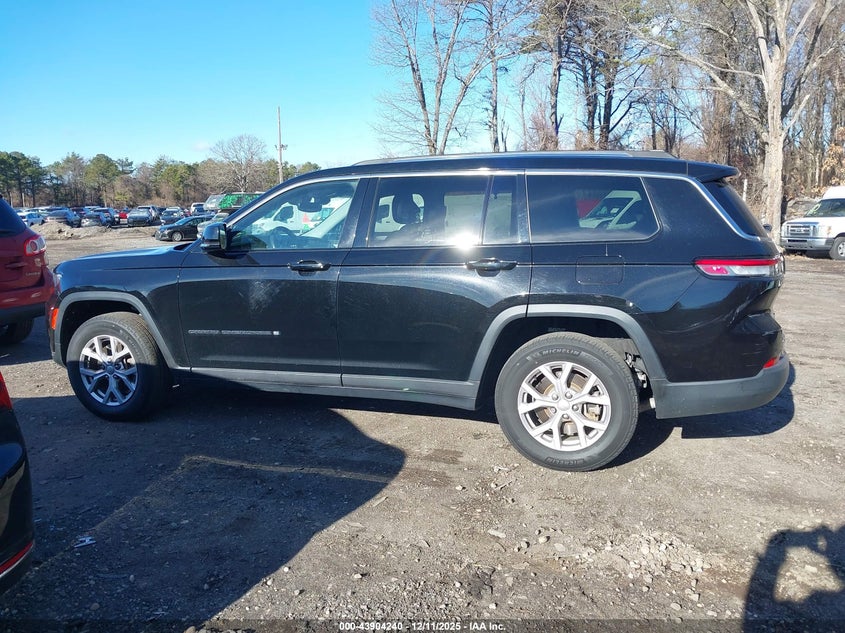 VIN 1C4RJKBGXM8142910 2021 JEEP GRAND CHEROKEE L LIMITED 4X4