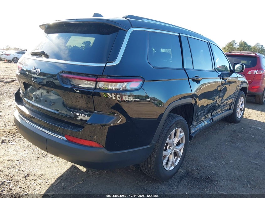 VIN 1C4RJKBGXM8142910 2021 JEEP GRAND CHEROKEE L LIMITED 4X4