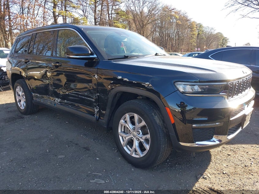 VIN 1C4RJKBGXM8142910 2021 JEEP GRAND CHEROKEE L LIMITED 4X4