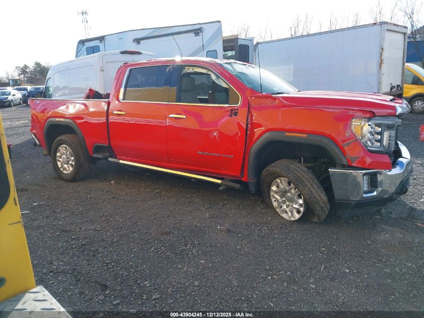 2022 GMC Sierra 2500Hd 4Wd Standard Bed Slt VIN: 1GT49NEY8NF181940 Lot: 43904245