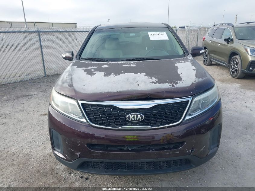 2014 Kia Sorento Lx VIN: 5XYKT3A68EG487535 Lot: 43904249