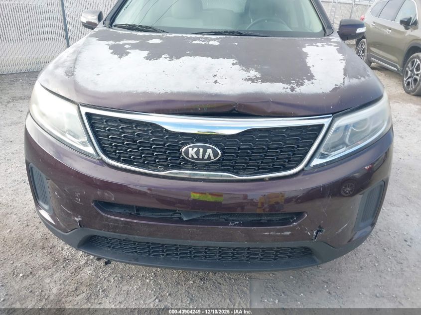 2014 Kia Sorento Lx VIN: 5XYKT3A68EG487535 Lot: 43904249