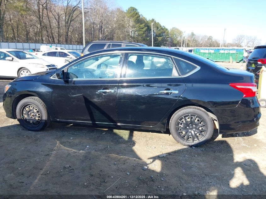2017 Nissan Sentra Sv VIN: 3N1AB7APXHY272207 Lot: 43904261