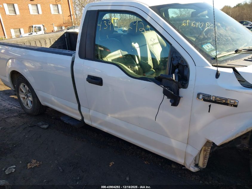 2018 Ford F-150 Xl VIN: 1FTMF1CB7JKC06523 Lot: 43904292