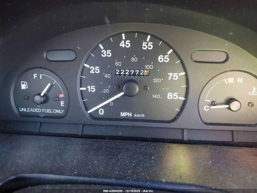 1998 Chevrolet Metro VIN: 2C1MR2260W6701428 Lot: 43904299