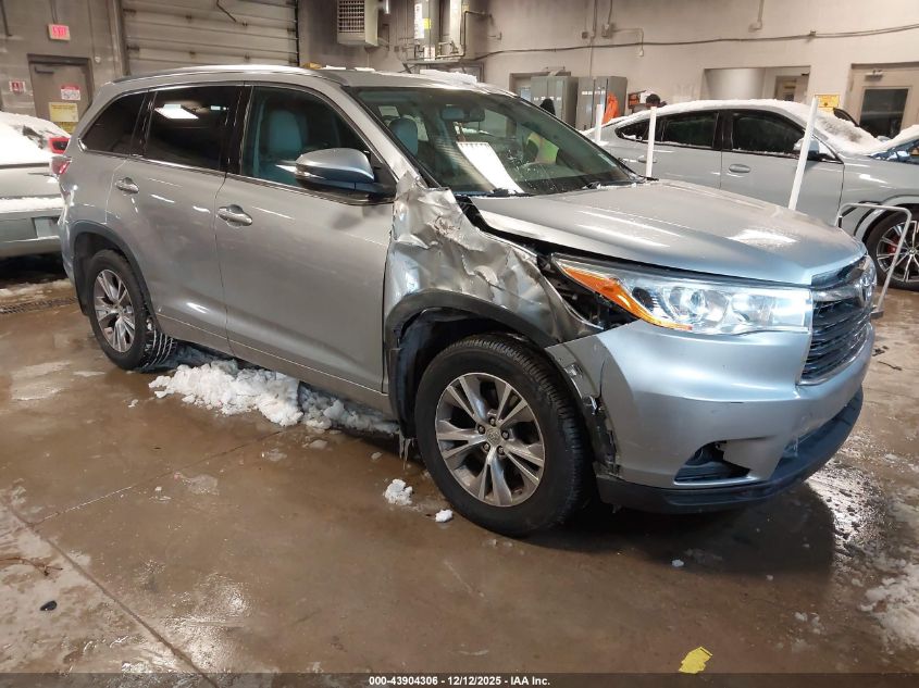 TOYOTA HIGHLANDER XLE V6