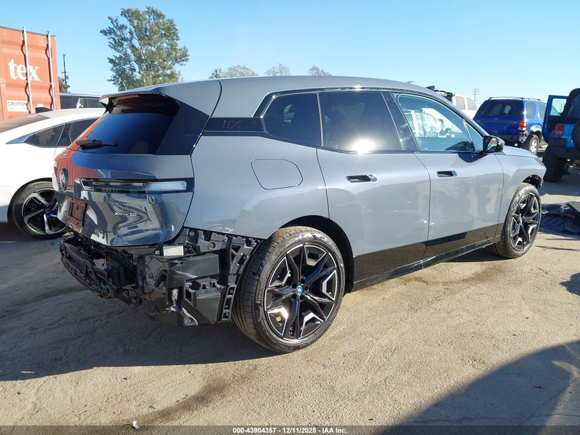 Vin: wb523cf01rcr03239, lot: 44399919, bmw ix xdrive50 20244