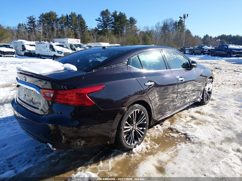 Vin: 1n4aa6ap8gc411757, lot: 44399920, nissan maxima 3.5 platinum/3.5 s/3.5 sl/3.5 sr/3.5 sv 20164