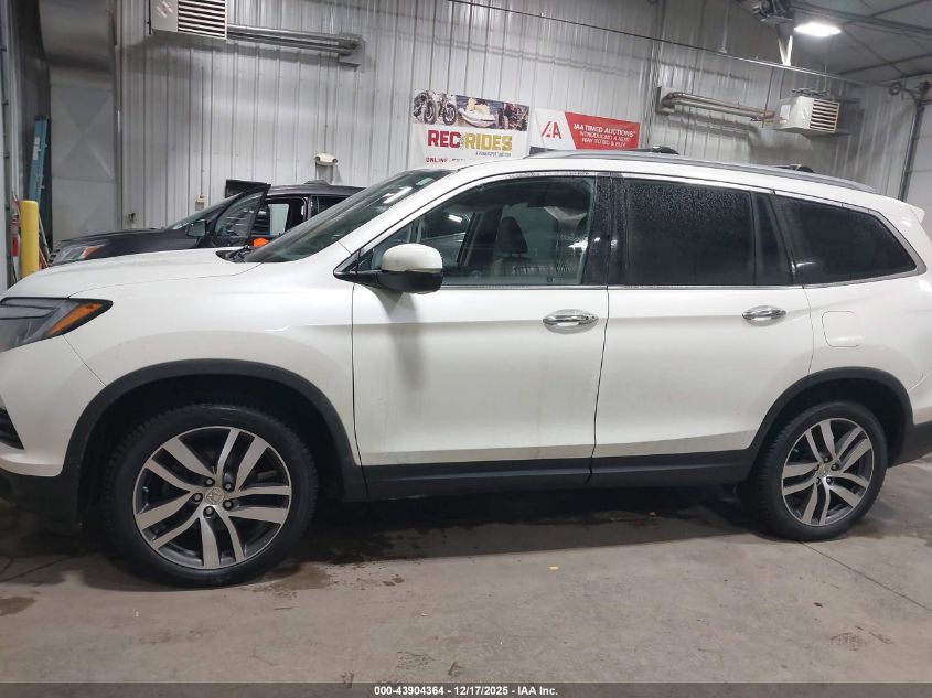 2017 Honda Pilot Elite VIN: 5FNYF6H02HB023964 Lot: 43904364