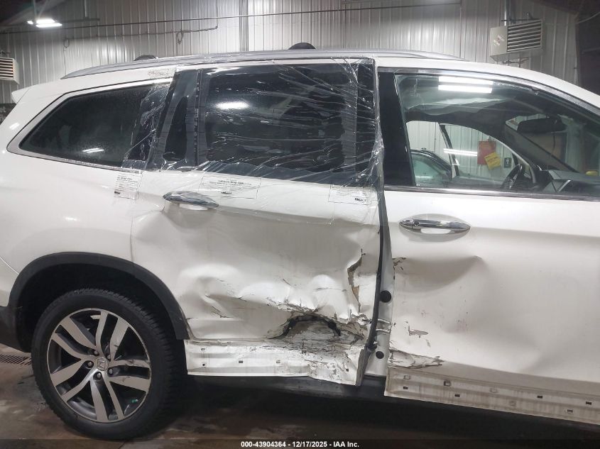 2017 Honda Pilot Elite VIN: 5FNYF6H02HB023964 Lot: 43904364