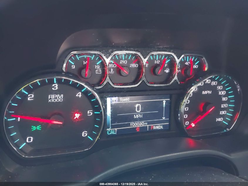 2019 GMC Sierra 1500 Limited Sle VIN: 2GTV2MEC5K1116277 Lot: 43904365