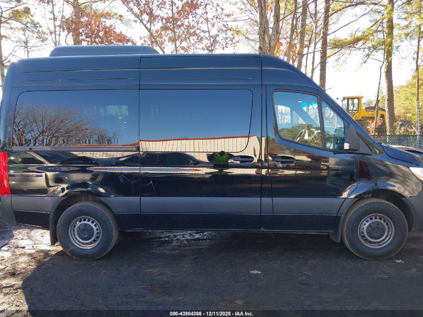 2025 Mercedes-Benz Sprinter 2500 Standard Roof 4-Cyl Diesel VIN: W1Z4KFHY8SP813161 Lot: 43904386