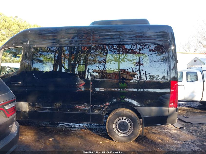 2025 Mercedes-Benz Sprinter 2500 Standard Roof 4-Cyl Diesel VIN: W1Z4KFHY8SP813161 Lot: 43904386