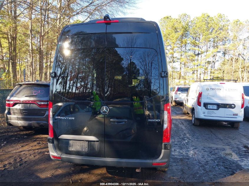 2025 Mercedes-Benz Sprinter 2500 Standard Roof 4-Cyl Diesel VIN: W1Z4KFHY8SP813161 Lot: 43904386