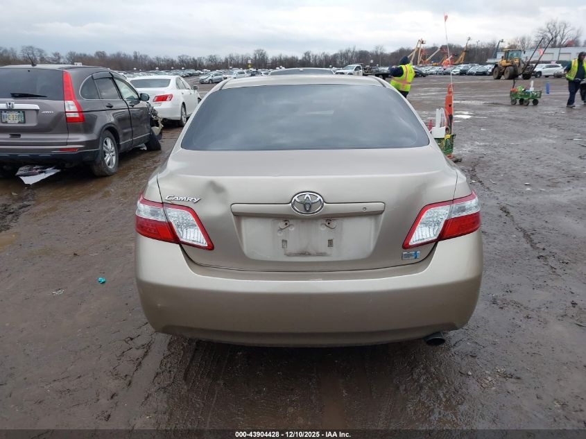 2007 Toyota Camry Hybrid VIN: JTNBB46K073038447 Lot: 43904428