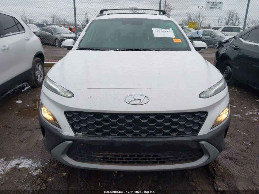 2022 Hyundai Kona Sel VIN: KM8K6CAB1NU832113 Lot: 43904439