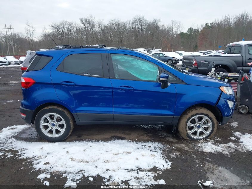 2020 Ford Ecosport Se VIN: MAJ6S3GL3LC349605 Lot: 43904451