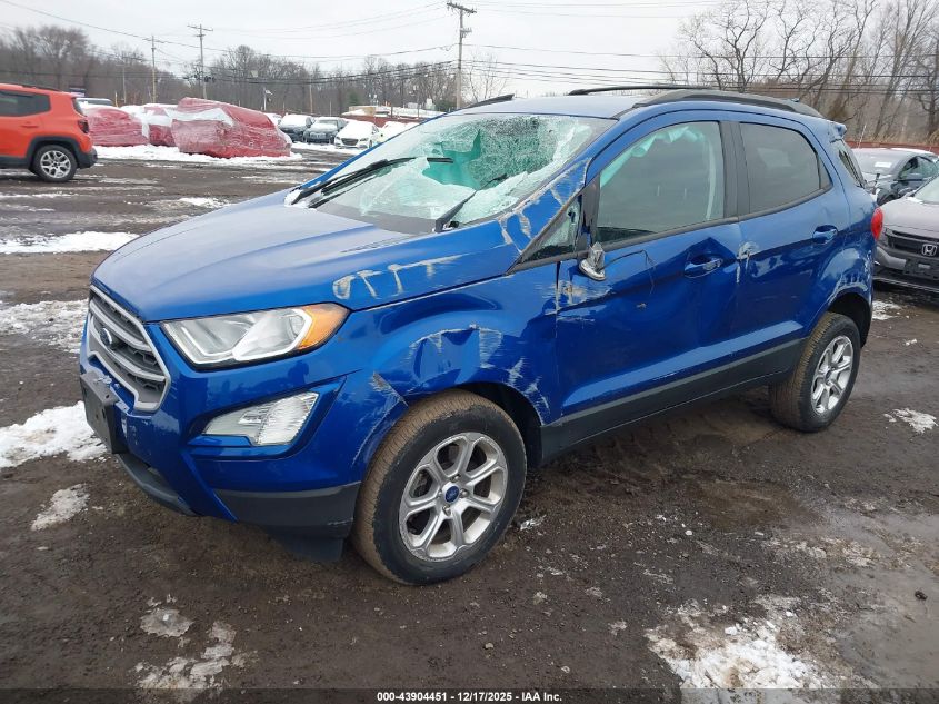 2020 Ford Ecosport Se VIN: MAJ6S3GL3LC349605 Lot: 43904451