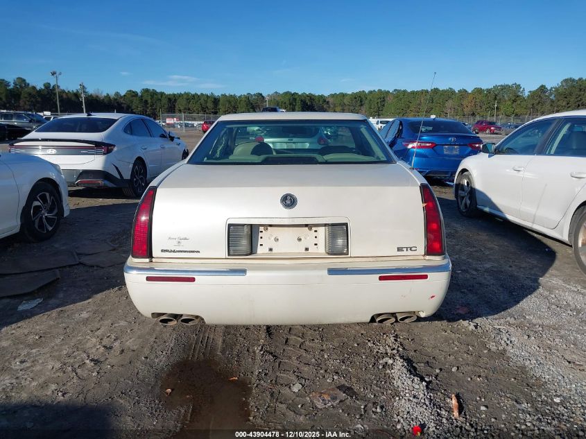 1995 Cadillac Eldorado Touring VIN: 1G6ET1296SU615892 Lot: 43904478