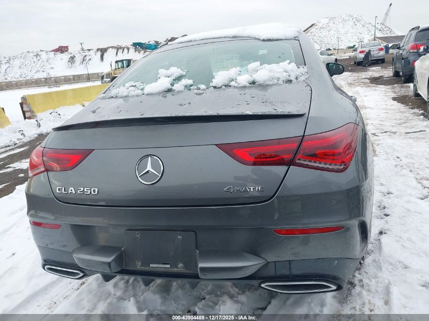 2020 Mercedes-Benz Cla 250 4Matic VIN: W1K5J4HB5LN101662 Lot: 43904488