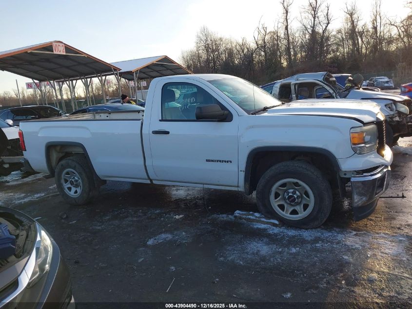 2015 GMC Sierra 1500 VIN: 1GTN1TEH7FZ376637 Lot: 43904490