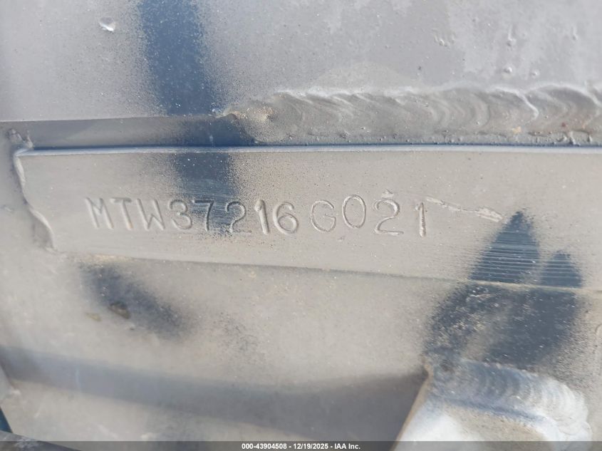 2021 War Eagle Lbv 648 VIN: MTW37216G021 Lot: 43904508